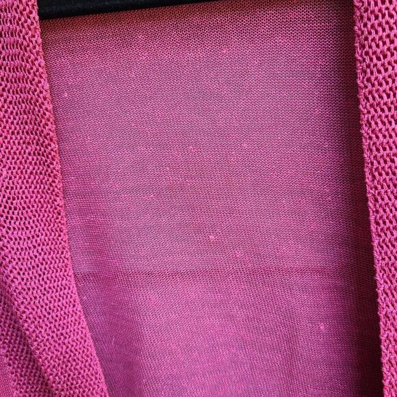 Eileen Fisher Rust  Linen Blend Cardigan Sweater size XL - Picture 9 of 16